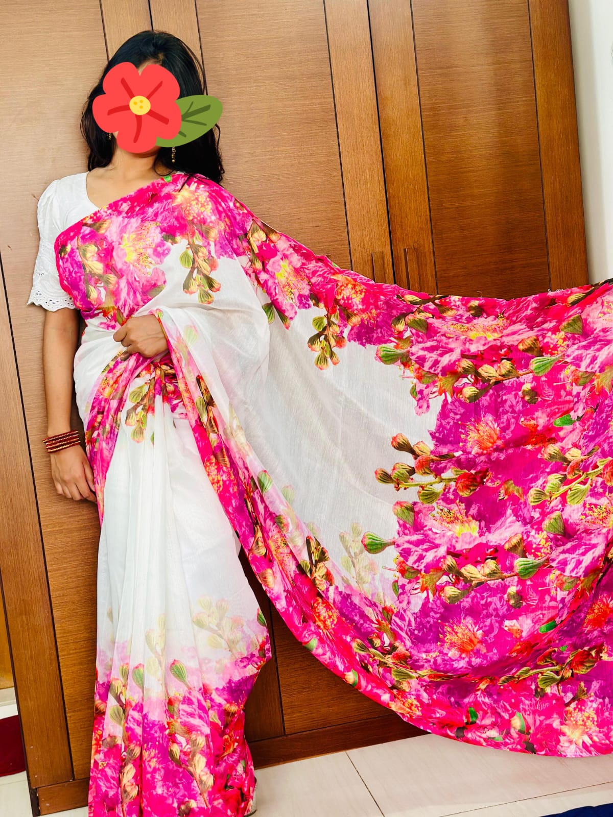 Chanduri silk sharee ছবি 5