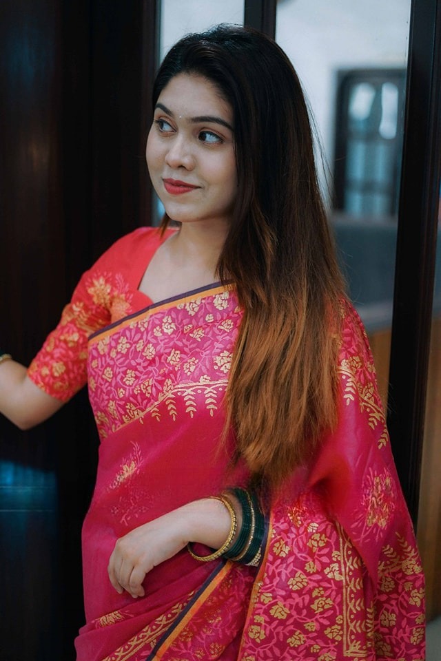 Kubari Silk Saree (With Blouse piece ) ছবি 4