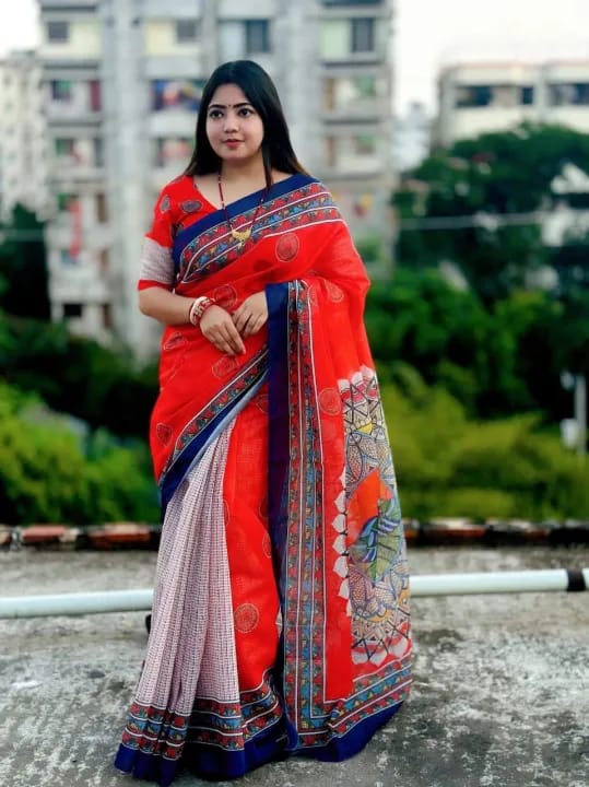 Boishakhi Sharee Collection (With Blouse Piece ছবি 16