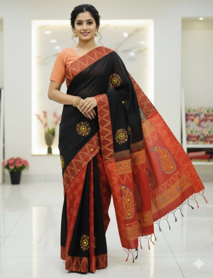 Premium Dhupiyan Silk Sharee ছবি 10