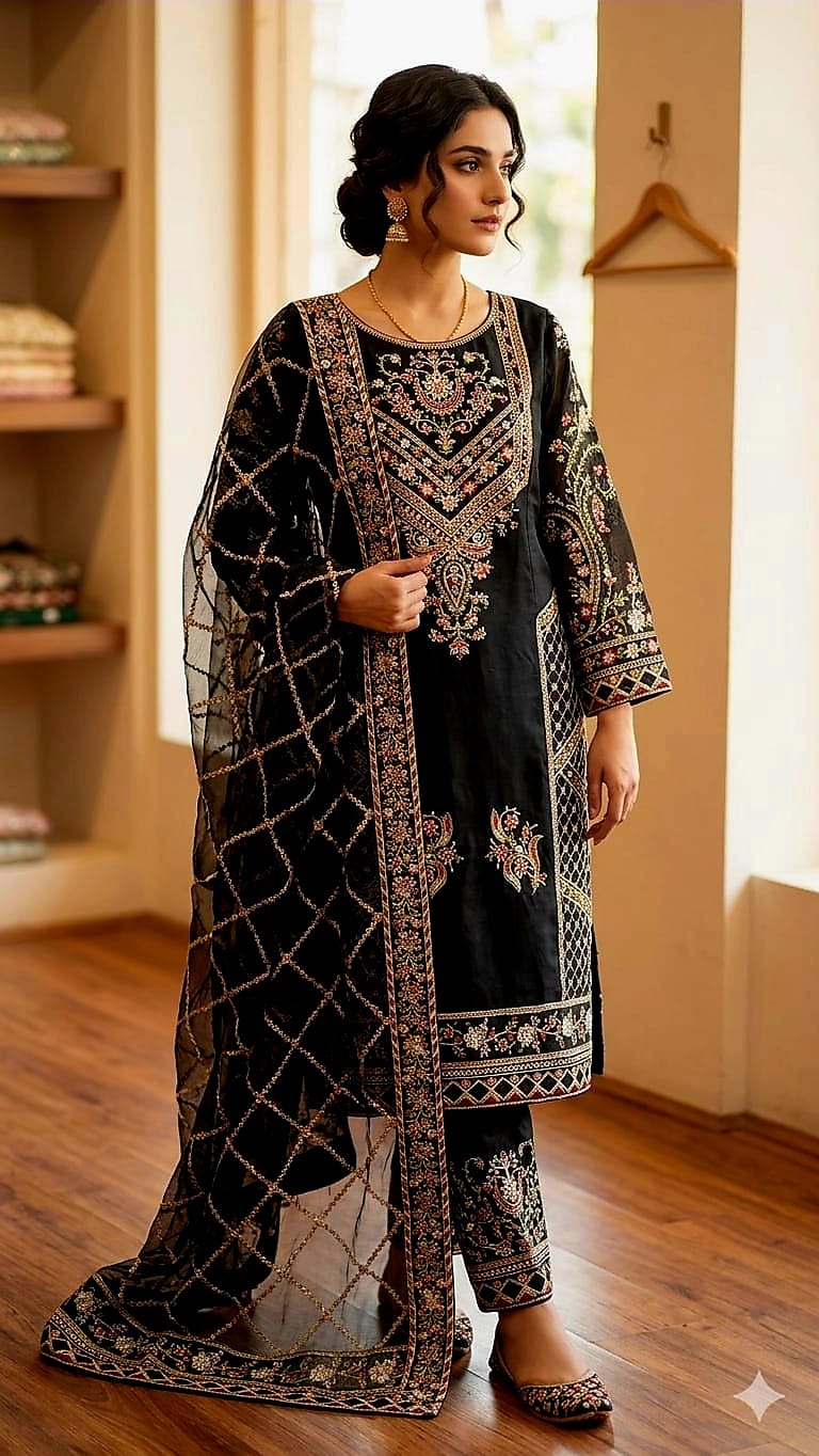 Sada Bahar Three Piece ছবি 8