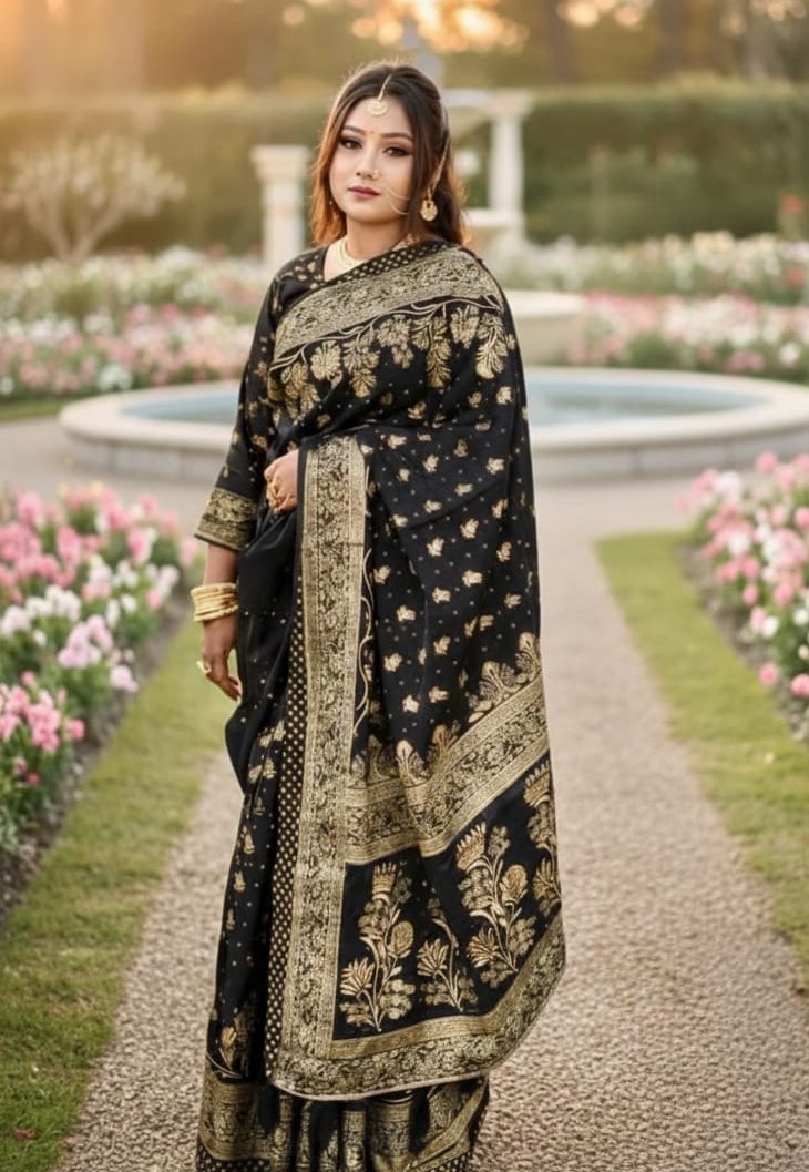 Japani Silk Sharee with Blouse Piece