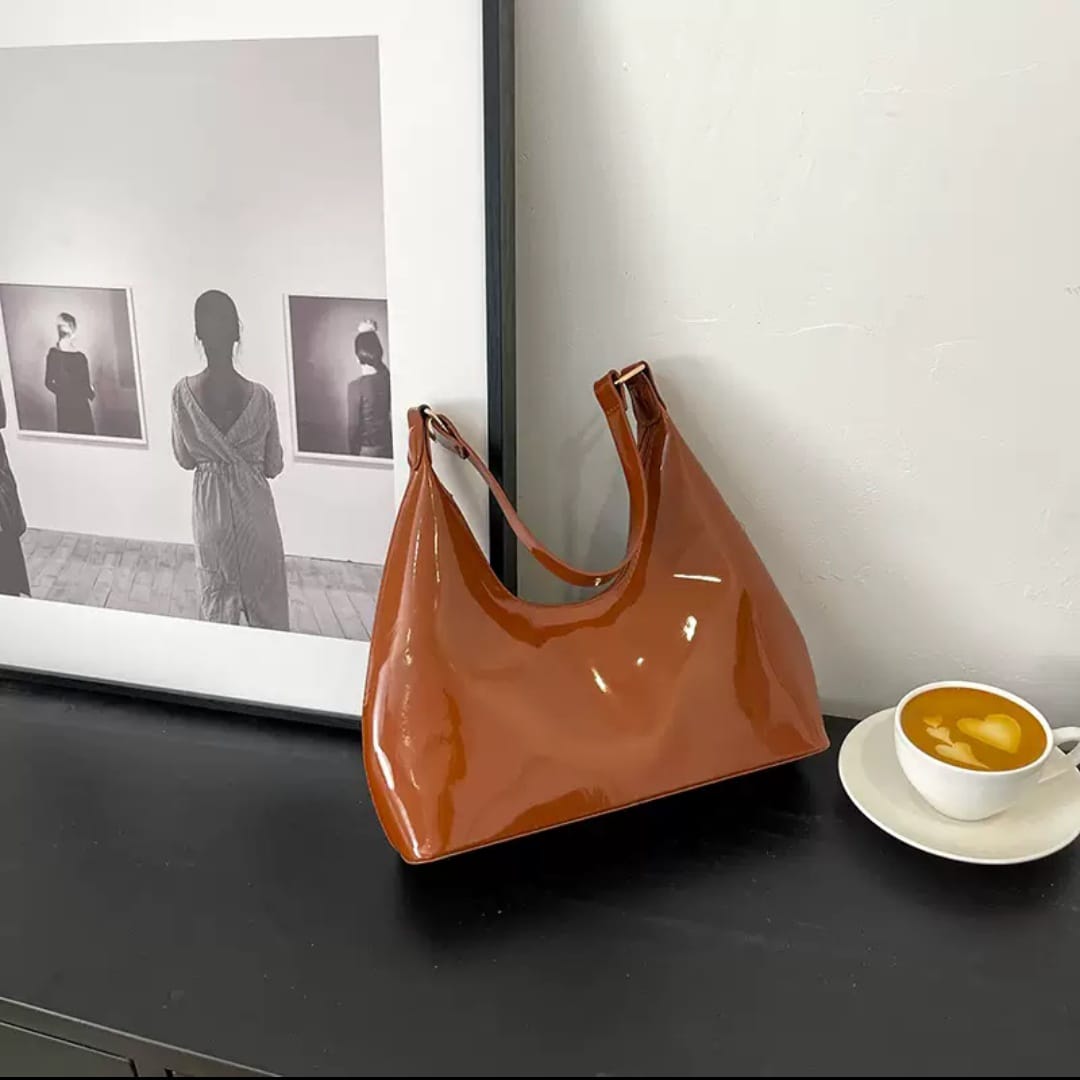 Cross border glossy bag ছবি 3