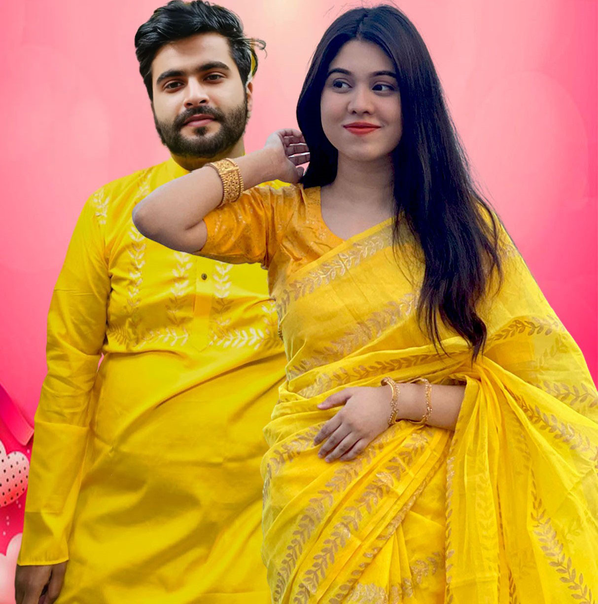 Sharee Panjabi Couple Set ছবি 4