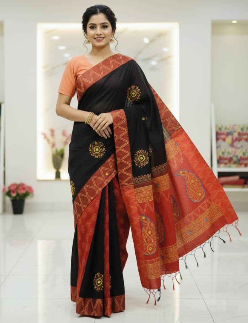 Premium Dhupiyan Silk Sharee ছবি 7