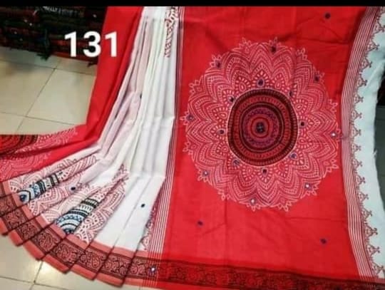 এমব্রয়ডাড়ী ধুপিয়ানসিল্ক শাড়ী