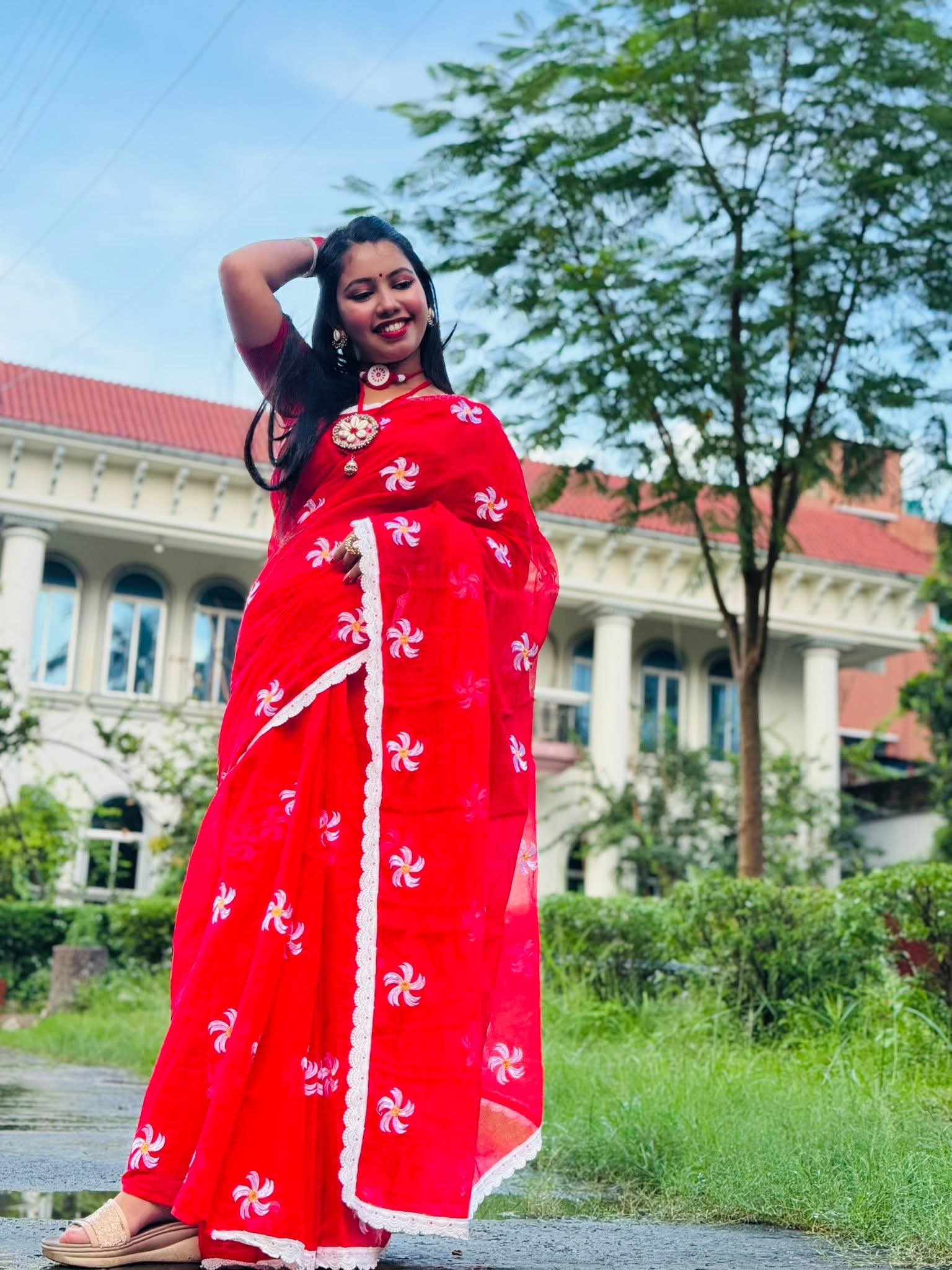 Dhupiyan Silk Saree
