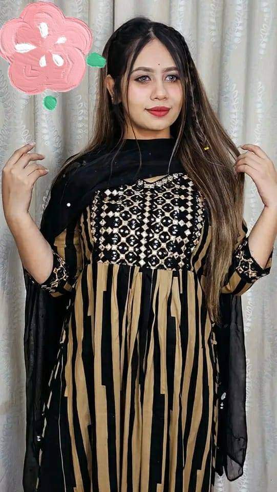 Lilen Embroidery Three Piece