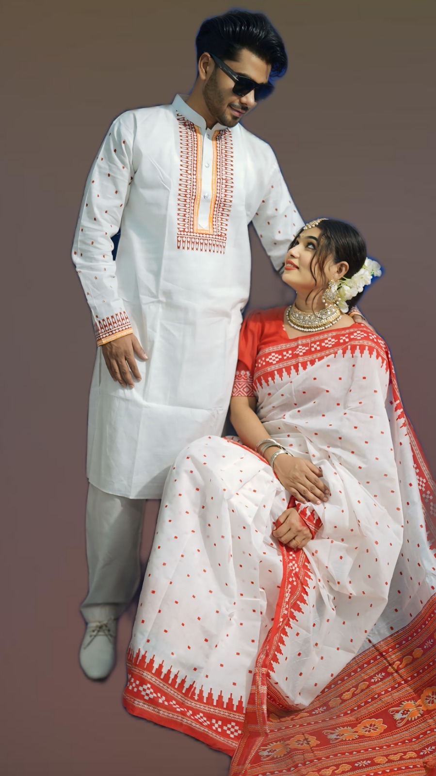 Sharee Panjabi Couple Set ছবি 6