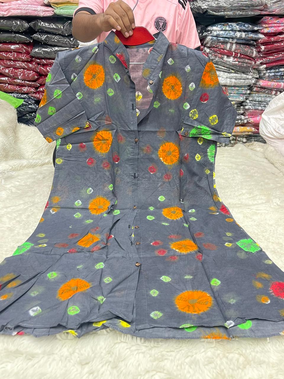 Batik Kurti 1 pcs ছবি 2