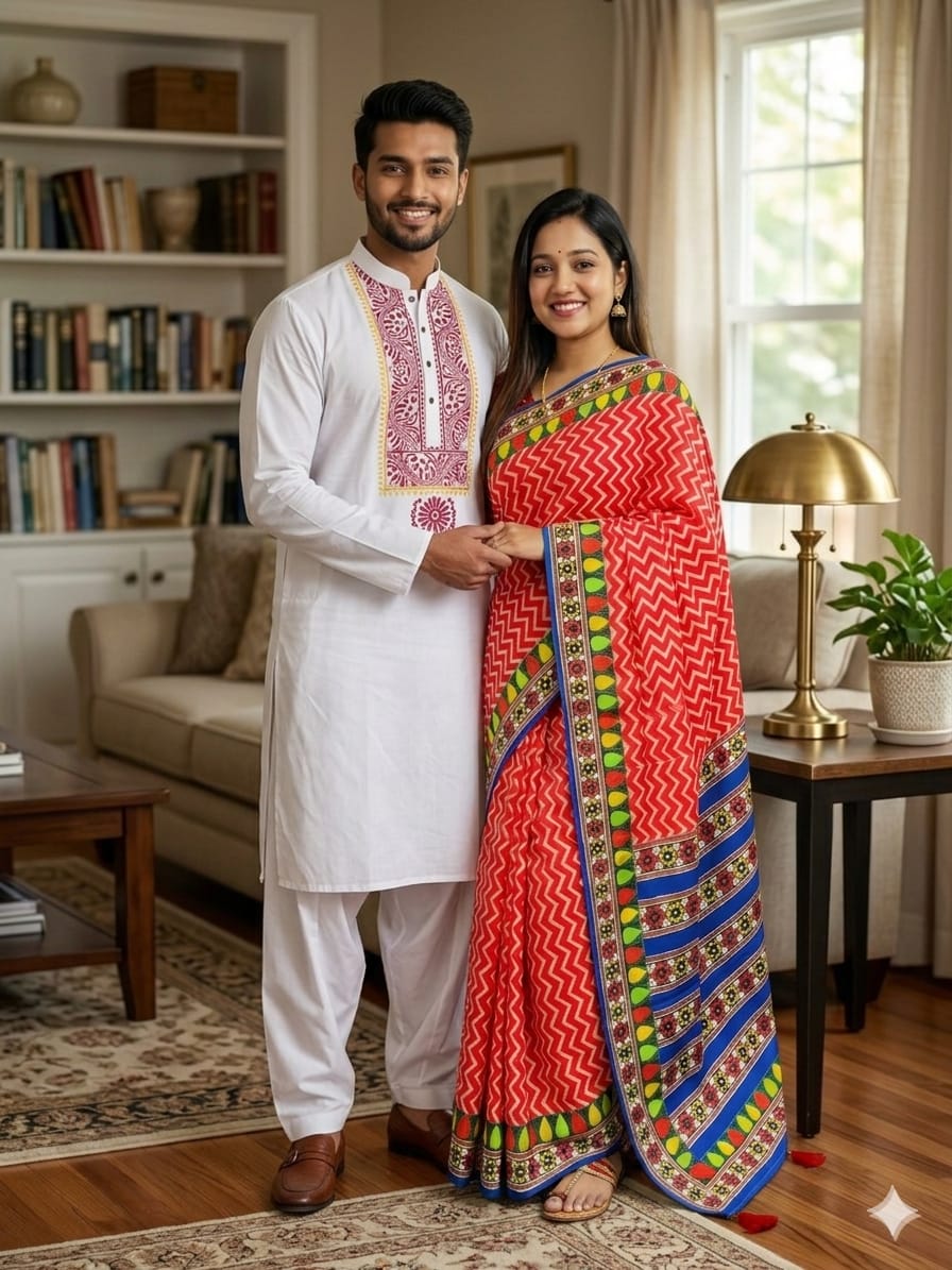 Boisakhi Sharee Panjabi Collection
