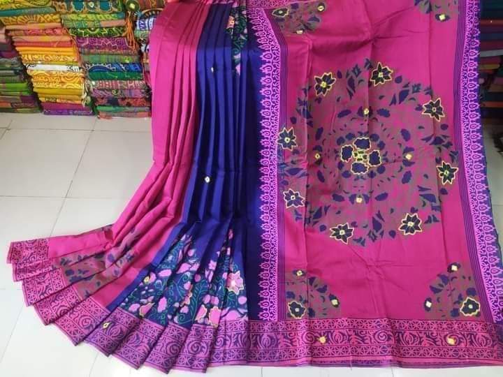এমব্রয়ডাড়ী ধুপিয়ানসিল্ক শাড়ী