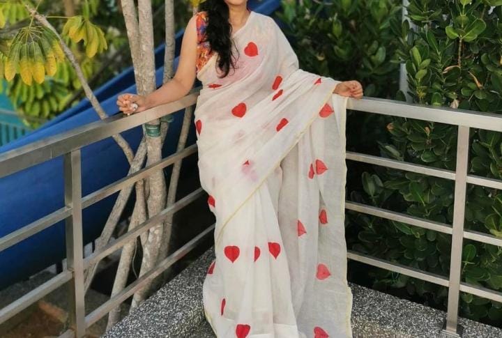 Jorget embroidery sharee ছবি 2