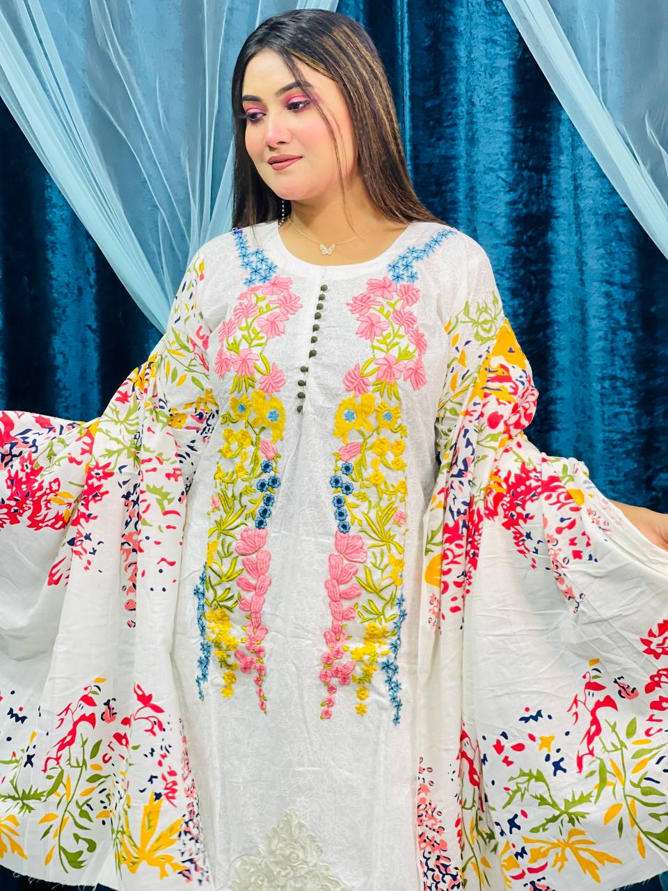 Cotton Three Piece ছবি 2