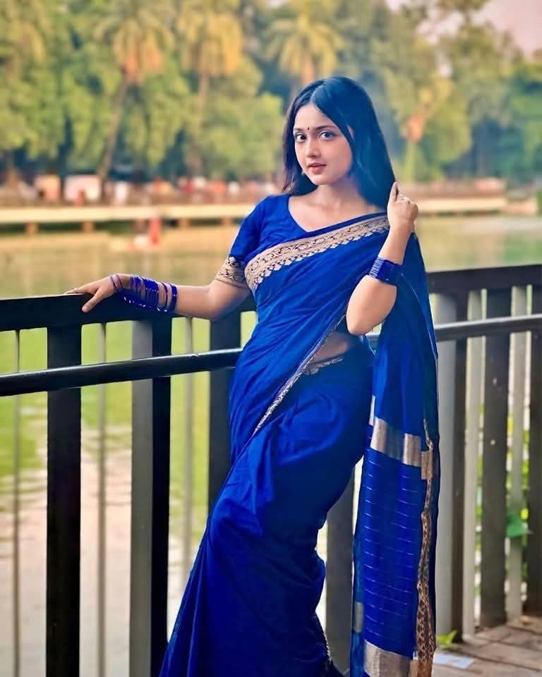 Premium Sharee with Blouse Piece ছবি 18