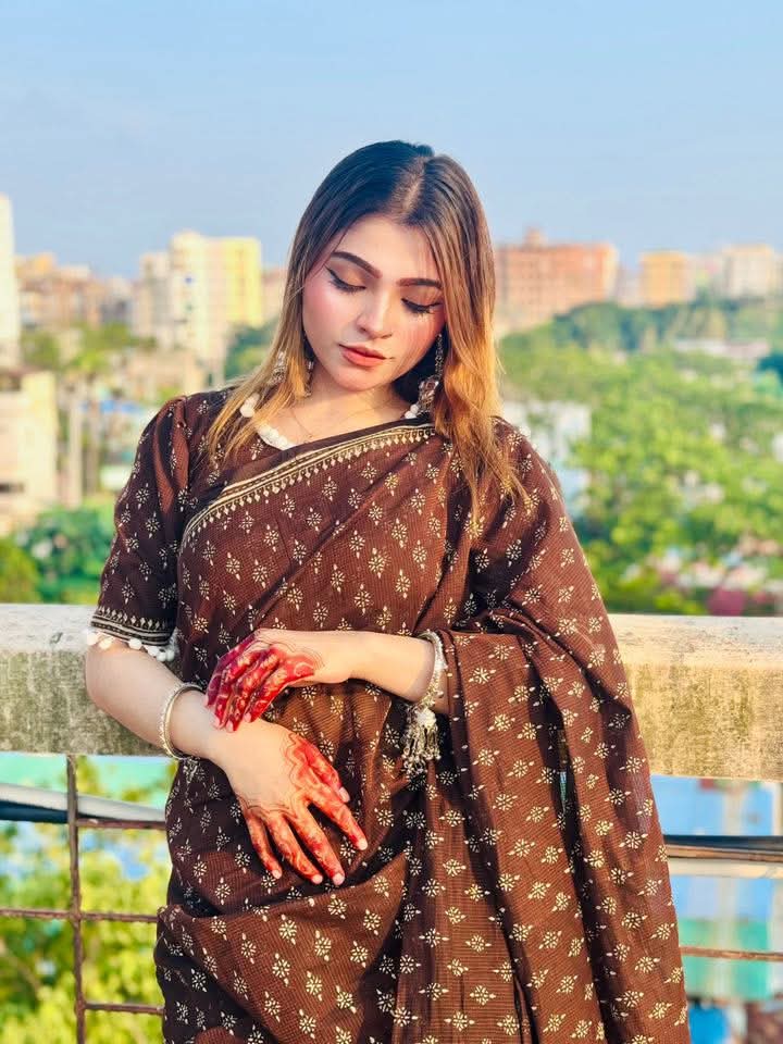 Arong Cotton Sharee ছবি 13
