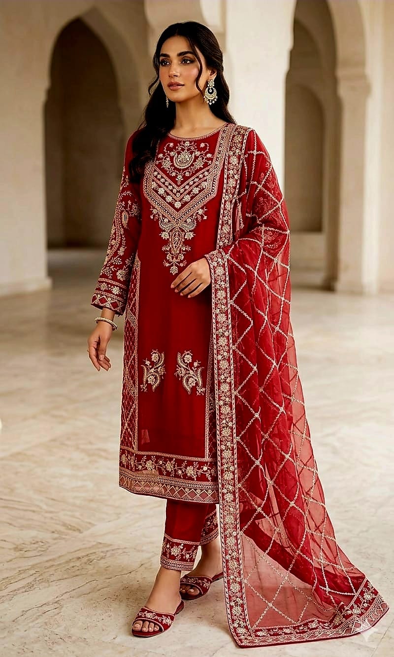 Sada Bahar Three Piece ছবি 7