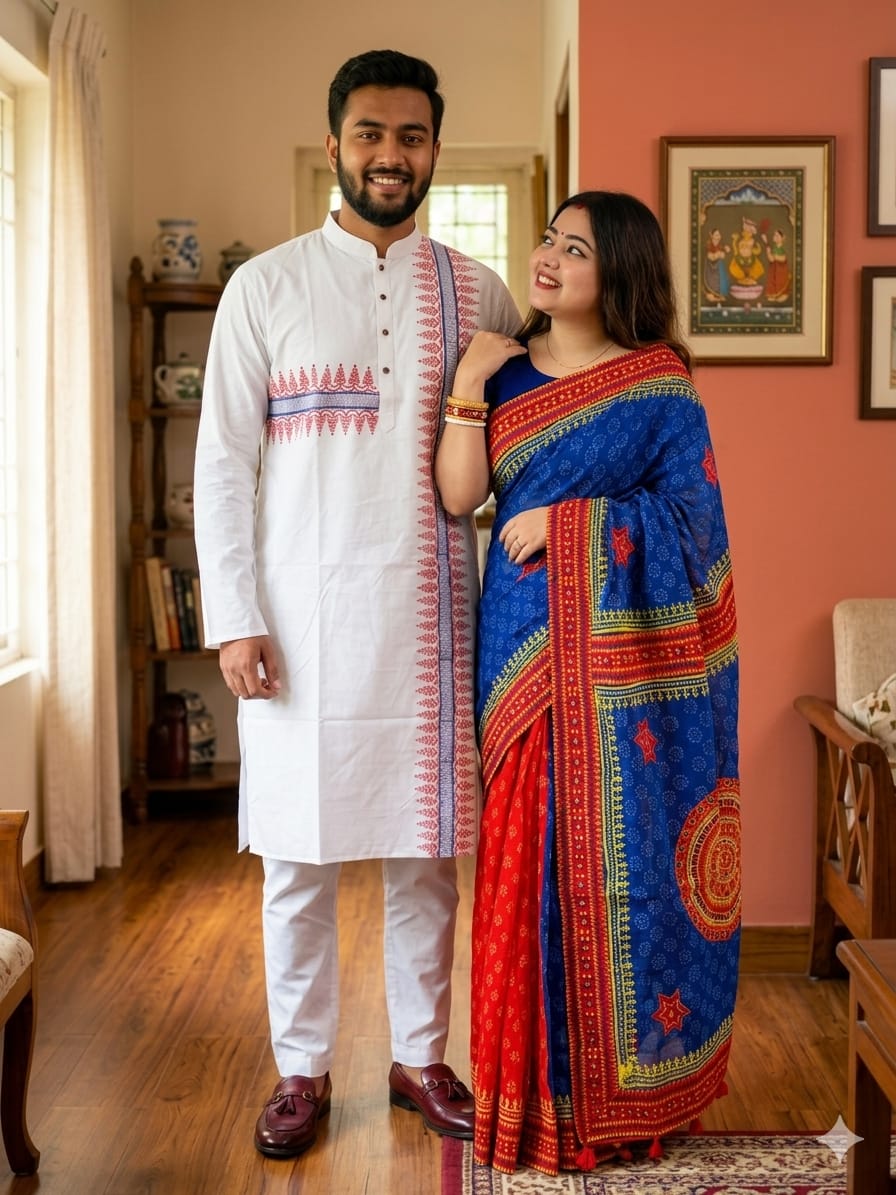 Boisakhi Sharee Panjabi Collection