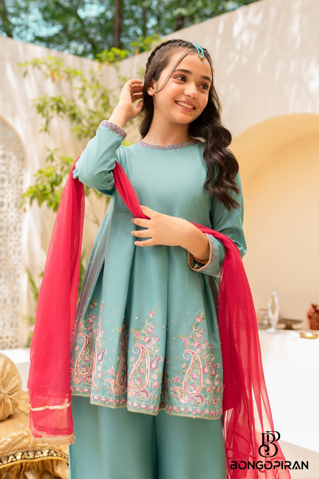 Diamond Georgette Three Piece ছবি 2