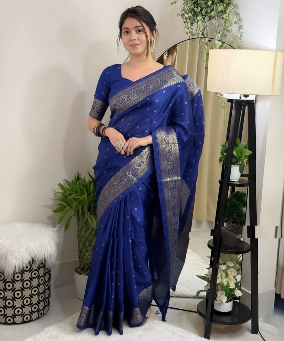 Japani Silk Sharee with Blouse Piece