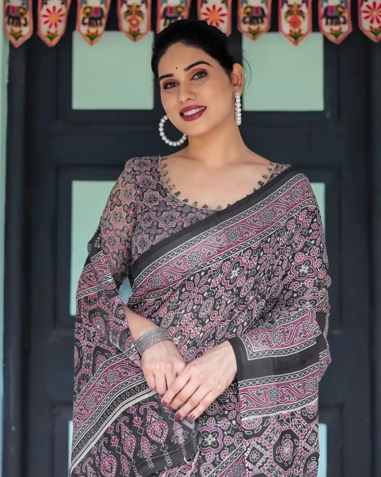 Chanduri Silk Sharee