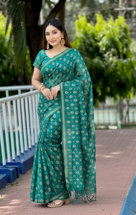Arong Cotton Sharee ছবি 4