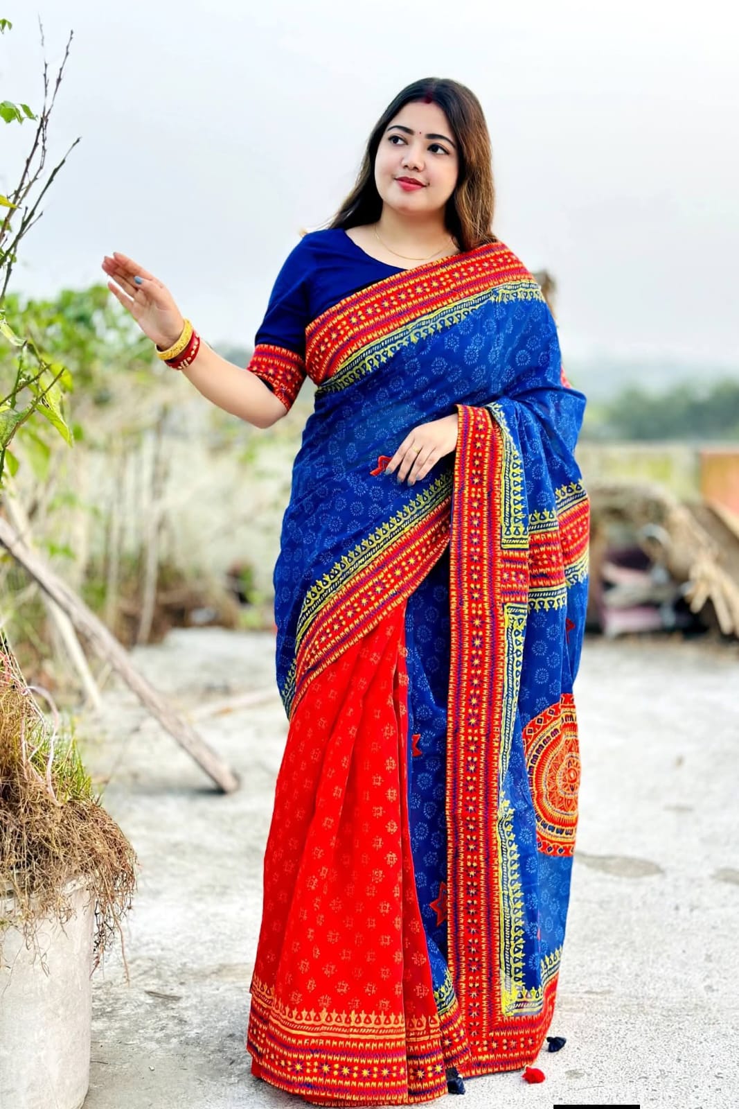 Boishakhi Sharee Collection (With Blouse Piece ছবি 3