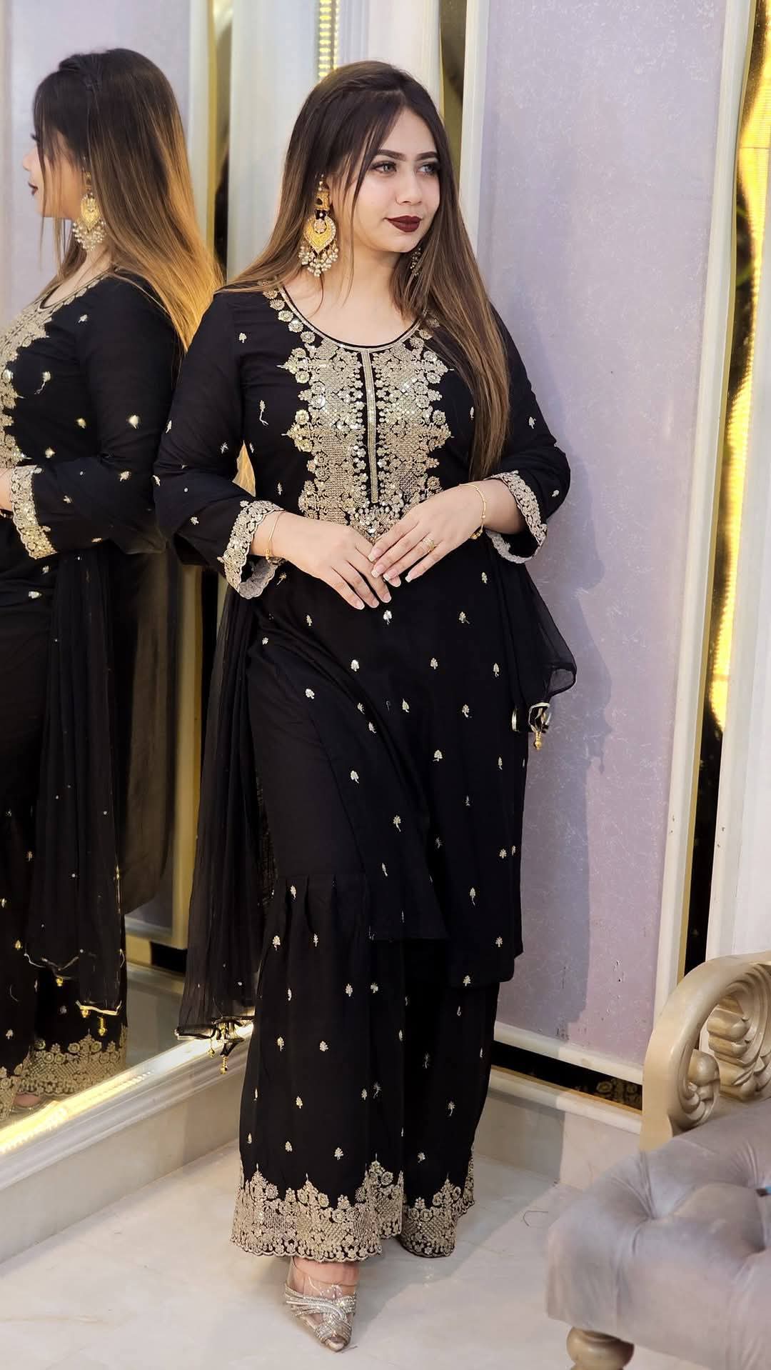 Ac Cotton Garara Three Piece ছবি 2