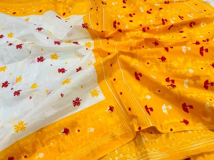 Half silk screen print sharee ছবি 2