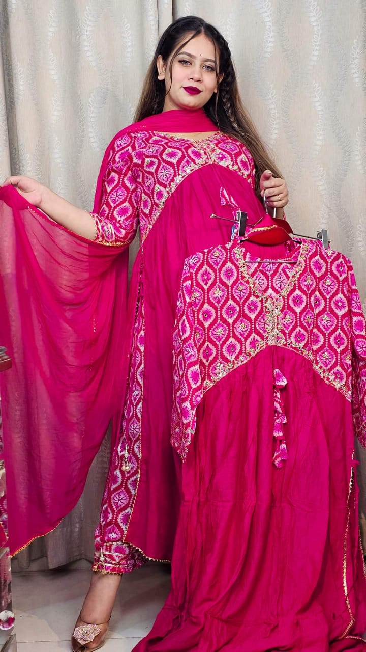 Aliya Cut Three Piece ছবি 4