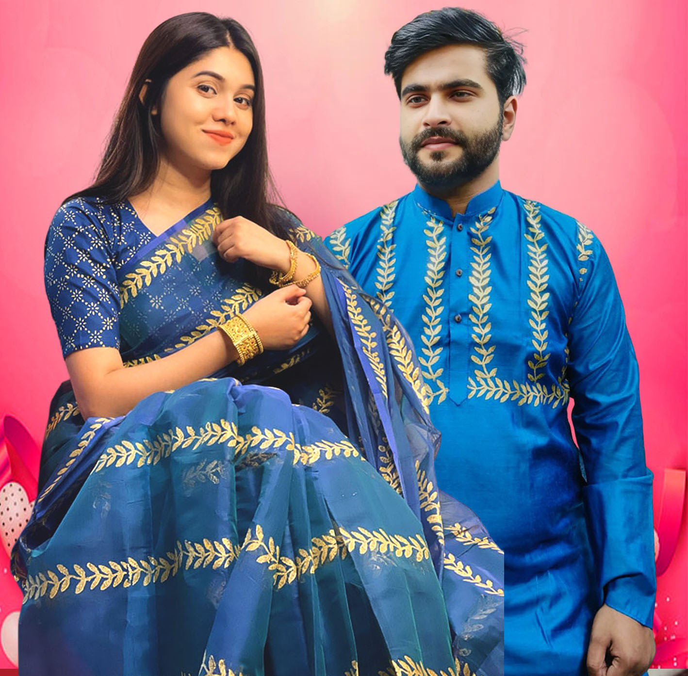 Sharee Panjabi Couple Set ছবি 10