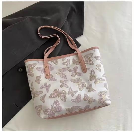 New butterfly tote bag