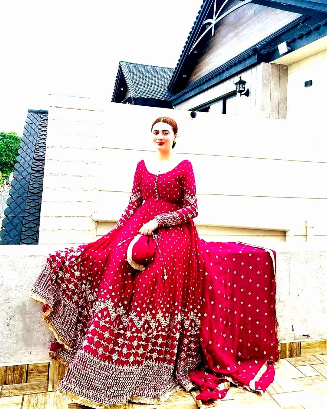 Indian Weightless Georgette Three-Piece ছবি 4
