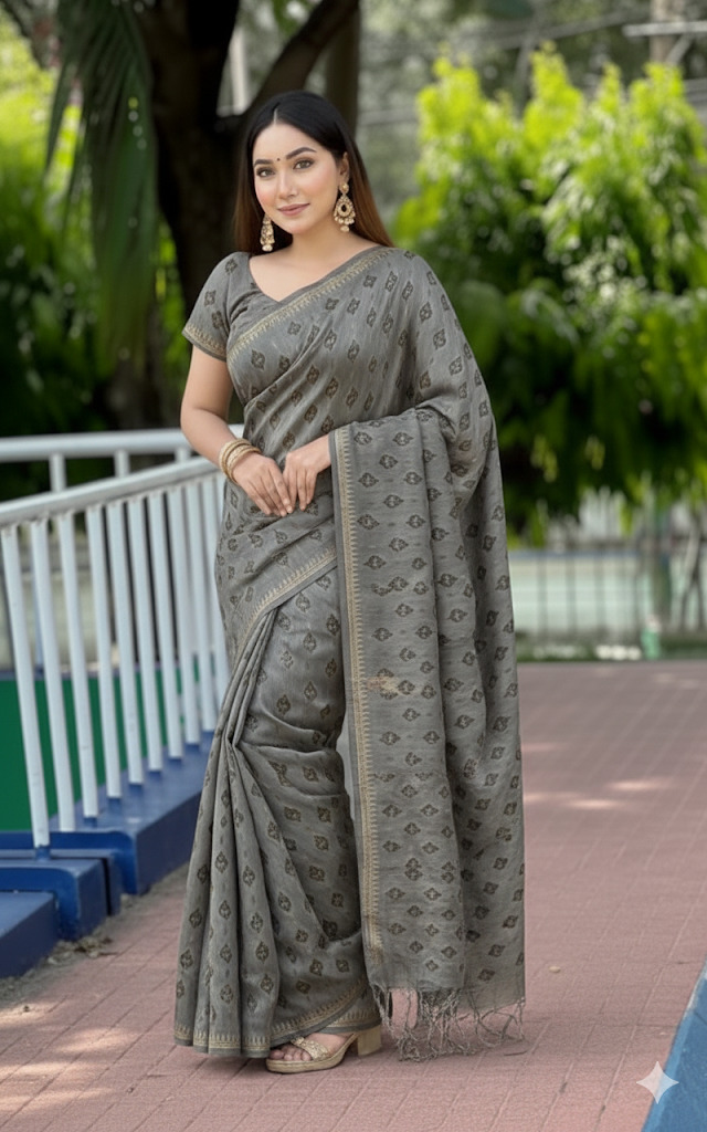 Arong Cotton Sharee ছবি 7
