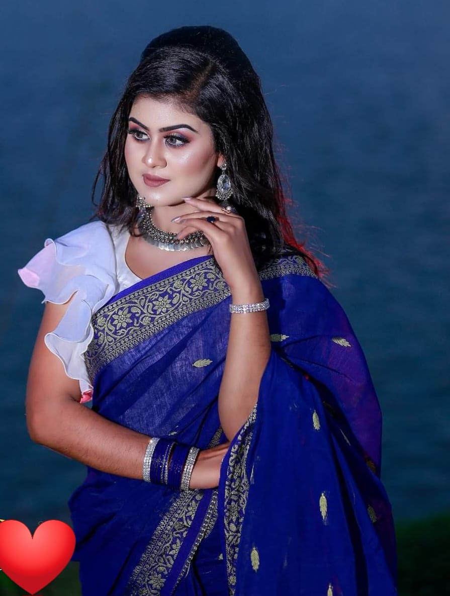 Premium Sharee with Blouse Piece ছবি 10