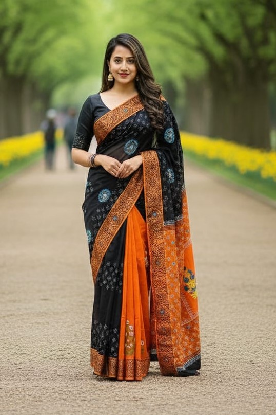 Premium Dhupiyan Silk Sharee ছবি 3