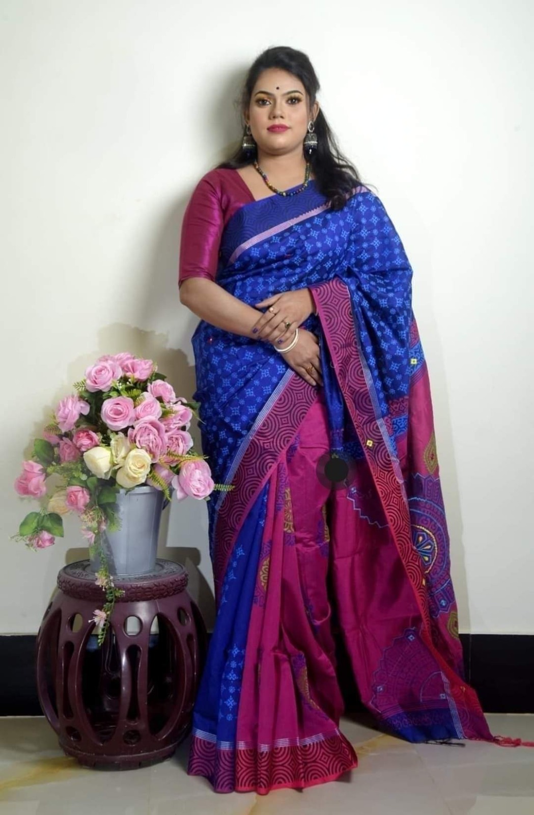 ধুপিয়ান সিল্ক শাড়ি ছবি 7