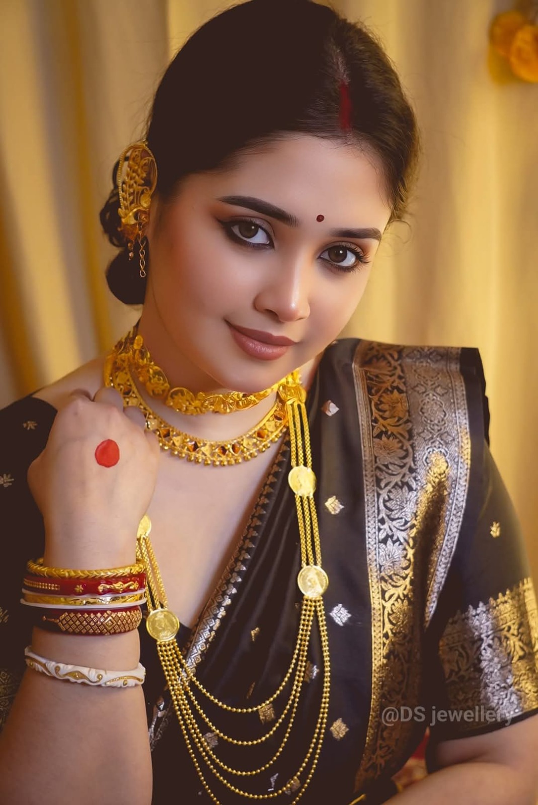 Dhupiyan Silk Sharee with Blouse Piece ছবি 5