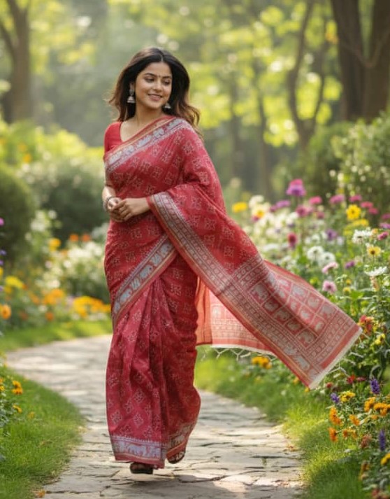 Kaftan Silk Sharee ছবি 10
