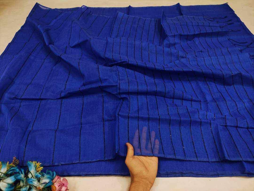চুমকি হাফসিল্ক শাড়ী