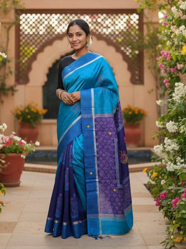 Premium Dhupiyan Silk Sharee ছবি 10