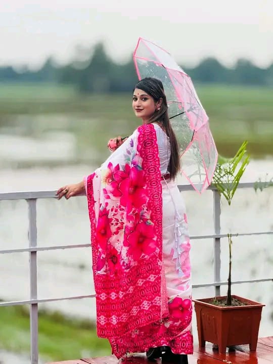 Chanderi silk sharee ছবি 3