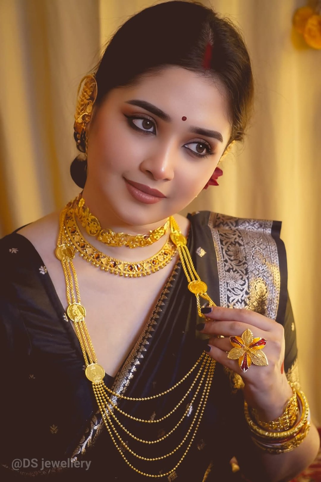 Dhupiyan Silk Sharee with Blouse Piece ছবি 6