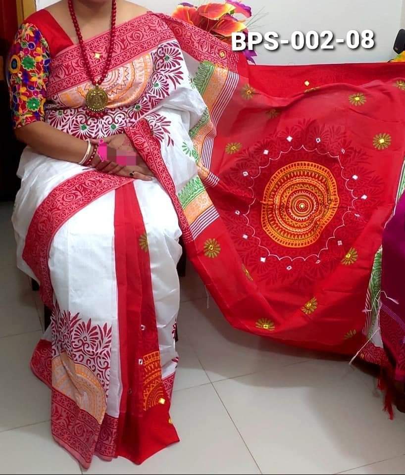 ধুপিয়ান সিল্ক শাড়ি