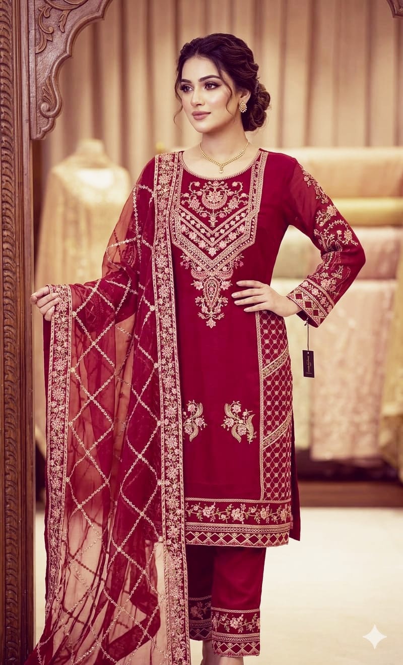 Sada Bahar Three Piece ছবি 2