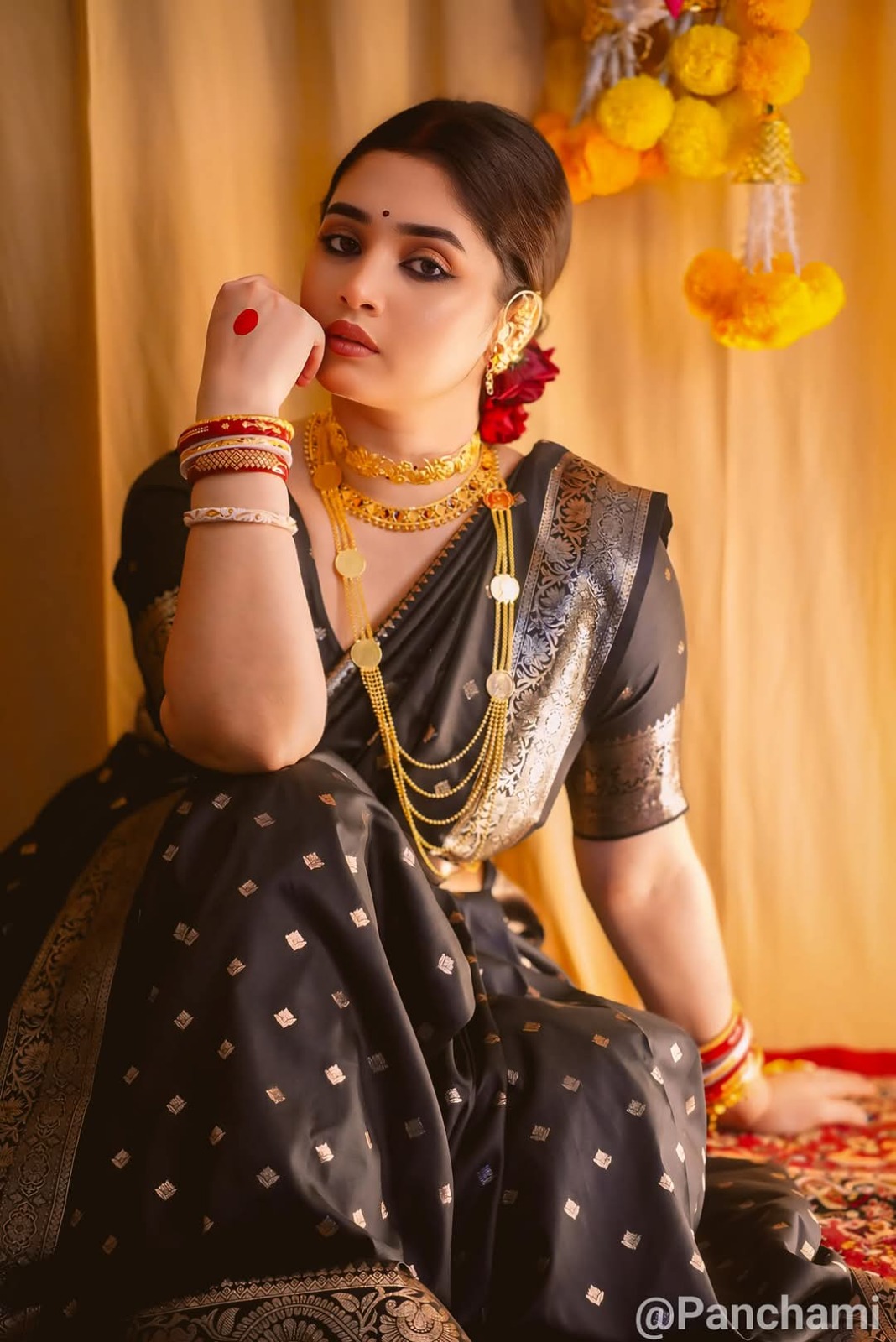 Dhupiyan Silk Sharee with Blouse Piece ছবি 7