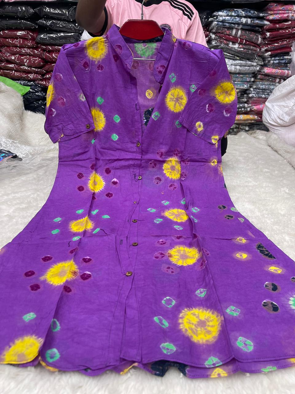 Batik Kurti 1 pcs ছবি 4