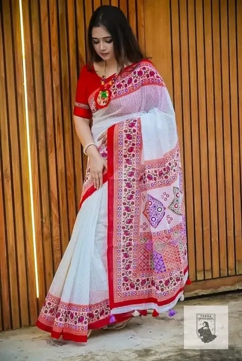 Boishakhi Sharee Collection (With Blouse Piece ছবি 14