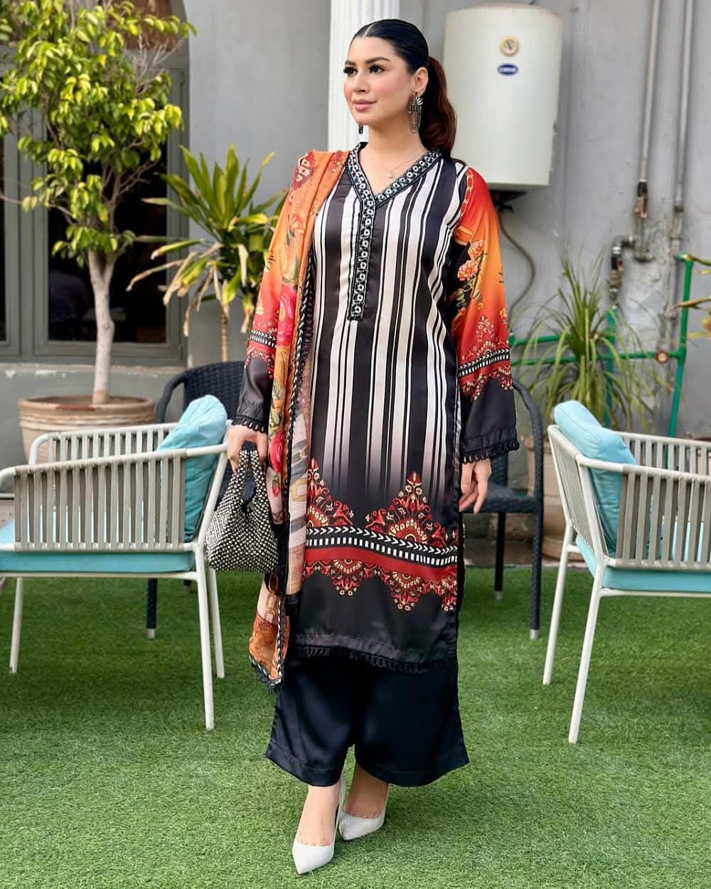 Digital Print Three Piece Set ছবি 3