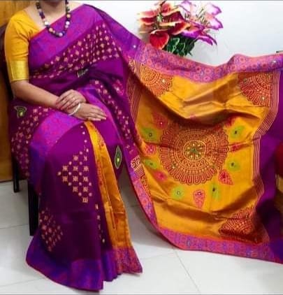 ধুপিয়ান সিল্ক শাড়ি